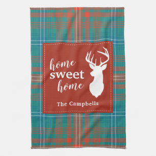 Plaid Christmas Clan Wilson Tartan Tea Towel