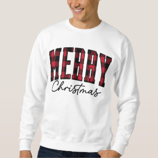 Plaid Christmas Sweatshirts | Men's Red
