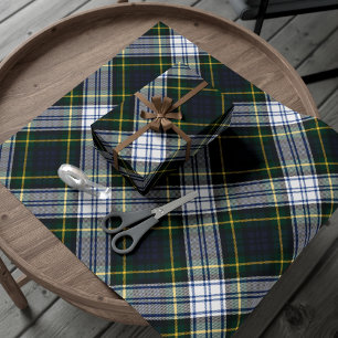 Plaid Clan Gordon Rustic Holiday Tartan Wrapping Paper