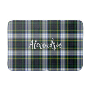 Plaid Clan Gordon Rustic Personalised Tartan Bath Mat