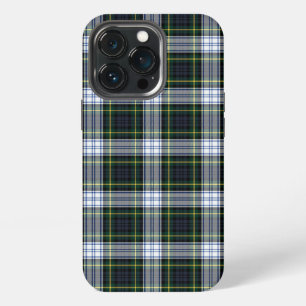 Plaid Clan Gordon Tartan Green White Purple Check iPhone 13 Pro Case
