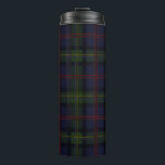 Plaid Clan Malcolm Green Purple Scottish Check Thermal Tumbler<br><div class="desc">Featuring the popular traditional clan Malcolm Scottish plaid pattern. This classic elegant plaid pattern makes this thermal tumbler an appreciated gift to every true Clan Malcolm lover on any special occasion or treat yourself</div>