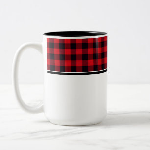 Plaid Coffee Mug