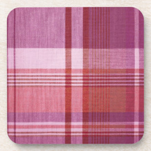 Plaid Cork Coaster