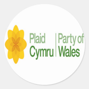 Plaid Cymru Party of Wales Classic Round Sticker