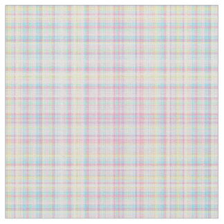 Plaid Fabric-Pastel Baby Blends 06 Fabric