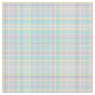 Plaid Fabric-Pastel Baby Blends 10 Fabric