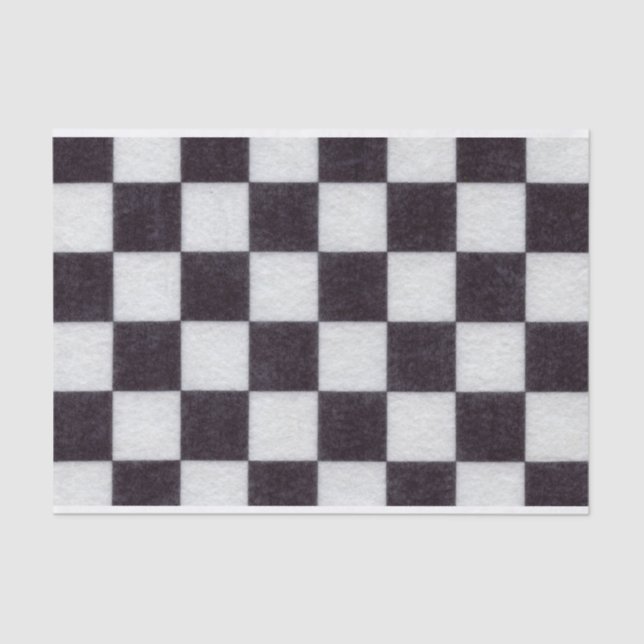 Plaid Fabric  Tissue Paper (Front)