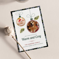Plaid Family Christmas Pet Photos Gordon Tartan