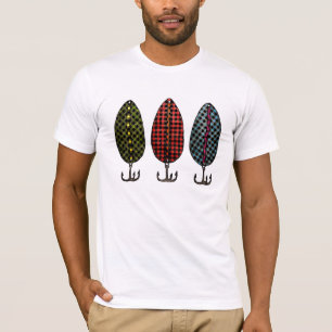 Plaid fish lures T-Shirt