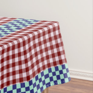 Plaid Gingham Personalised Tablecloth