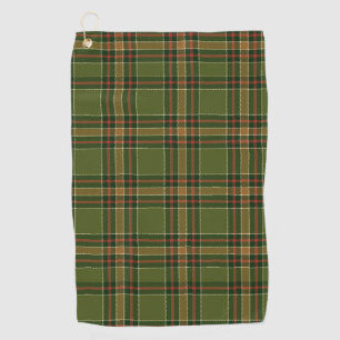 Plaid Golf Towel
