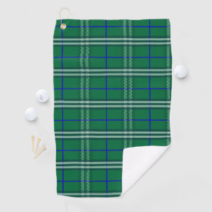 Plaid Hatter Golf Towel