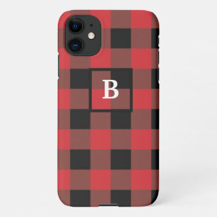 Plaid Holiday Pattern iPhone 11 Case