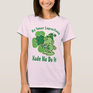 Plaid Inner Leprechaun T-Shirt