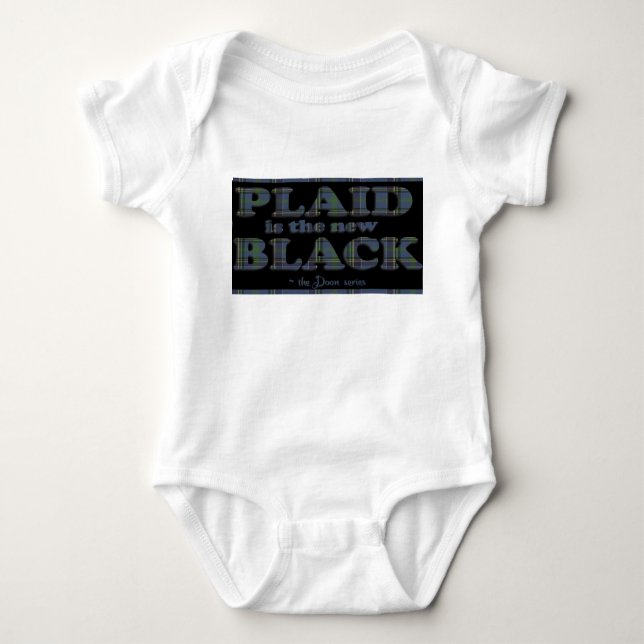 Plaid is the New Black! T-Shirt (Front)