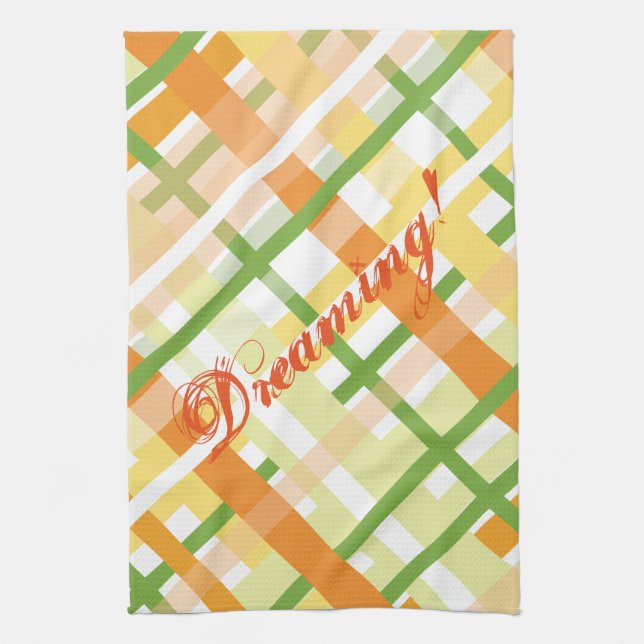 Plaid Kitchen Towel (Vertical)