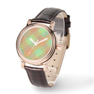Plaid Ladies Watch