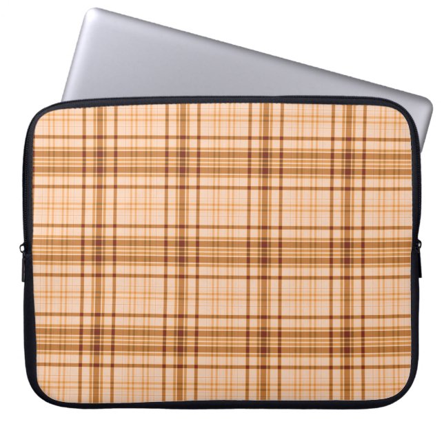 Plaid Laptop Sleeve (Front)