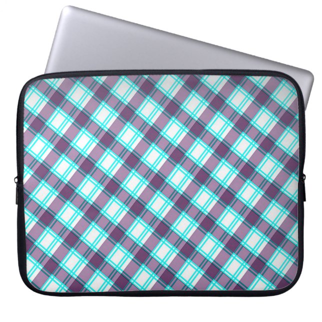 Plaid Laptop Sleeve (Front)