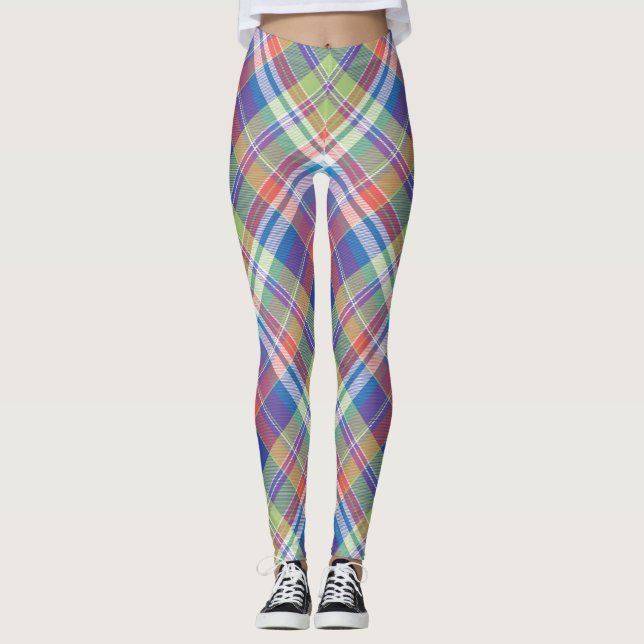 Plaid  leggings (Front)