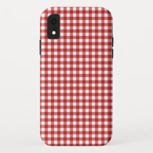 Plaid Minimalist Christmas Case-Mate iPhone Case