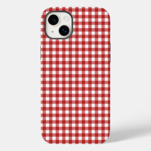 Plaid Minimalist Christmas Case-Mate iPhone 14 Plus Case
