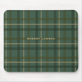 Plaid Mouse Pad