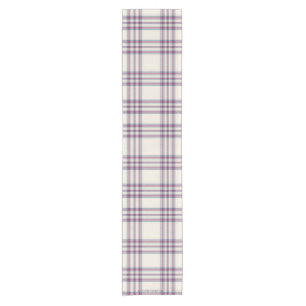 Plaid Neutral Table Runner