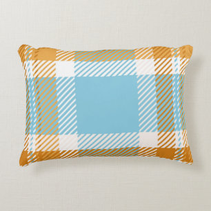 Plaid or tartan vintage is background or texture i decorative cushion