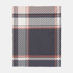 Plaid or tartan vintage is background or texture i fleece blanket