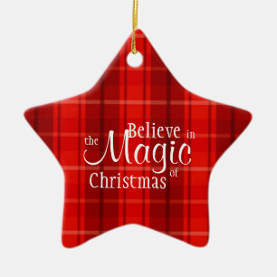 Plaid Ornament