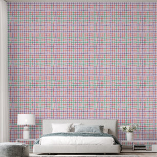 Plaid Pastels (L) Wallpaper