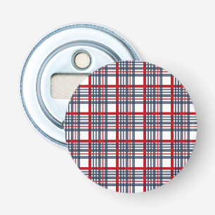 Plaid pattern bottle opener
