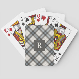 Plaid Pattern Playing Cards