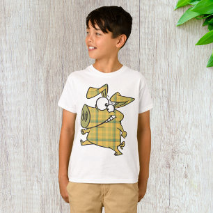 Plaid Pig T-Shirt