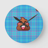 plaid poop emoji