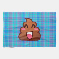 plaid poop emoji