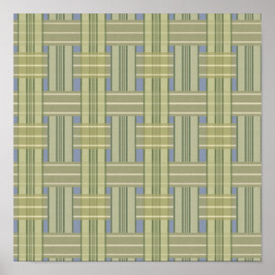 Plaid Poster