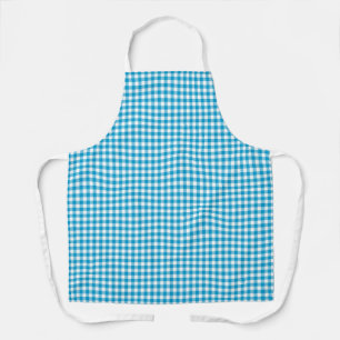 Plaid Print Apron