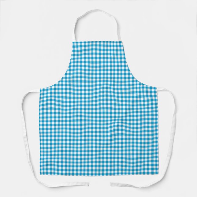 Plaid Print Apron (Front)