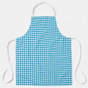 Plaid Print Apron