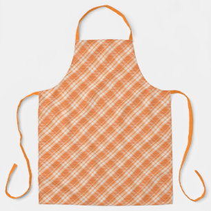 Plaid Print Apron