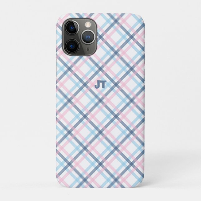 Plaid Print  Case-Mate iPhone Case (Back)