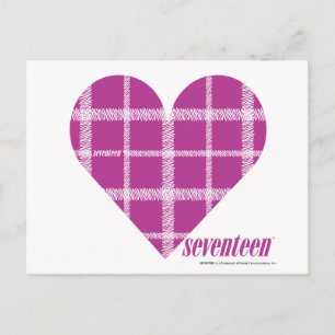 Plaid Purple 2 Postcard