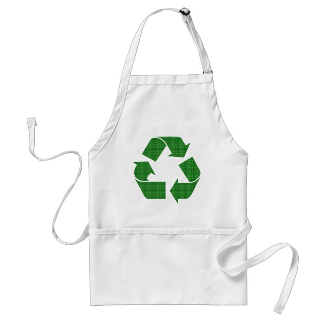 plaid recycle standard apron (Front)