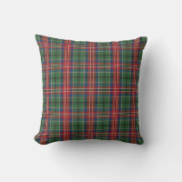 Plaid Red and Green Check Tartan