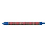 Plaid Red and Green Stewart Tartan Personalised