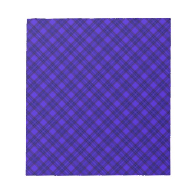 Plaid retro notepad (Front)
