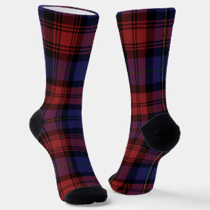 Plaid Rustic Chequered Pattern Tartan Socks